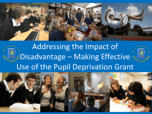 Addressing the Impact of Disadvantage – Newton High School