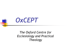 OxCEPT - The Church of England