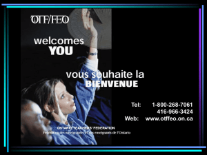 OTF Welcomes You - Survive & Thrive