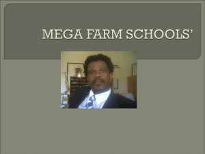Mega Farm Schools Case Study