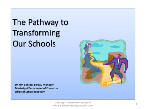 The Pathway to Transforming Our Schools