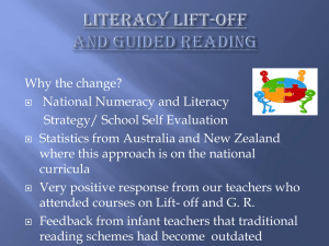 Literacy lift-OFF - St. Patrick`s National School