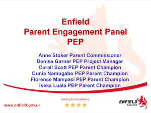 6b. Enfield parent engagement panel