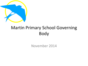 GB Presentattion to Parents November 2014