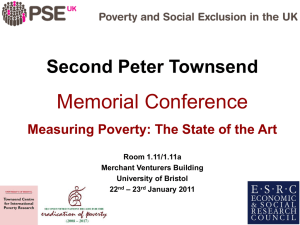 Introduction: Poverty and Social Exclusion in the UK