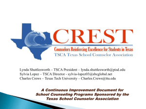 CREST - Texas Counseling Association