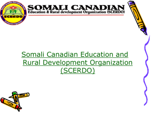 Somali Canadian Education and Rural Development Organization