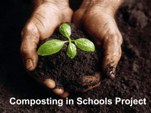 Composting in schools project slide show