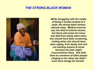 the strong black woman