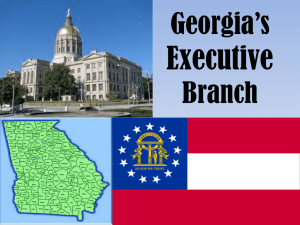 GA Executive Branch ppt 2