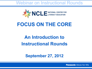 Instructional Rounds PowerPoint