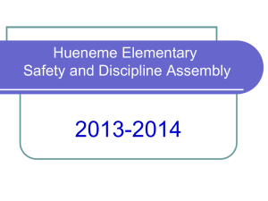 Highgrove Elementary School Discipline Assembly
