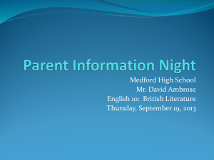 sophomore information presentation here.