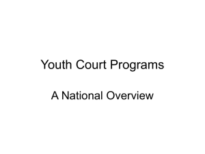 What is Youth Court? - National Association of Youth Courts