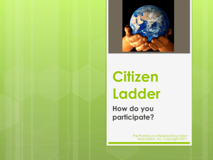 Citizen_Ladder_PP - Florida Law Related Education Association