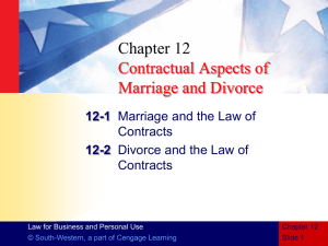 CHAPTER 12 PREVENT LEGAL DIFFICULTIES