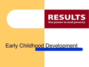 Early Childhood Development PowerPoint presentation