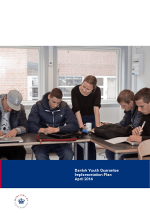 Danish Youth Guarantee Implementation Plan