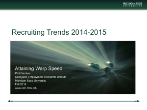 Recruiting Trends 2014-2015 - NJACE