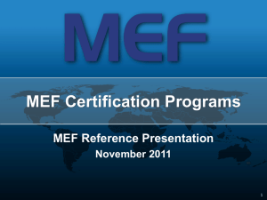 MEF 9 and MEF 14