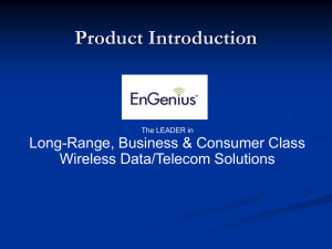 FreeStyl 1 Sales Guide - EnGenius Technologies, Inc.