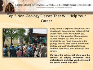 Top 5 Non-Geology Classes That Will Help Your Career