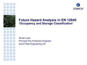 Stuart Lloyd, Zurich Risk Engineering, UK - Welcome