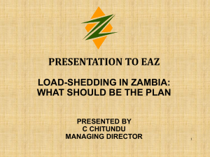 ZESCO-Loadshedding Presentation final