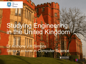 Engineering Faculty International Presentation