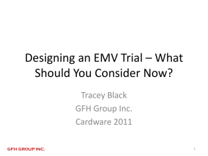 How to run an EMV trial