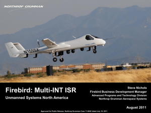 Multi-INT ISR, Unmanned Systems North America