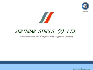 shridhar steels (p) ltd.