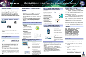 Bowe Systec - Company Poster Paper Sample