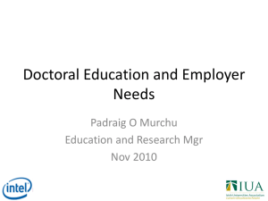 Padraig O`Murchu - Fourth Level Ireland