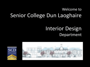 Design - Senior College Dun Laoghaire