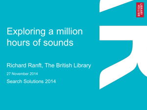 Exploring a million hours of sounds