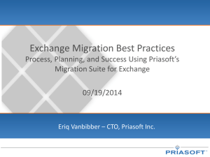 Microsoft Exchange Migration