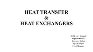 HEAT TRANSFER & HEAT EXCHANGERS
