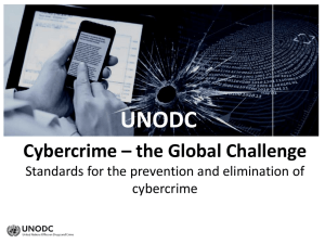 UNODC Cybercrime - SRSG on Violence Against Children