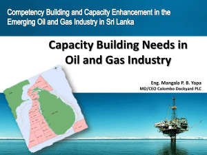 Capacity Building Needs in Oil and Gas Industry
