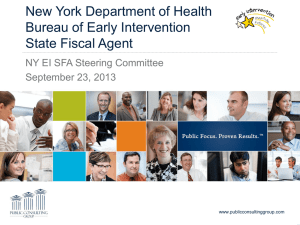 File - United New York Early Intervention Providers and