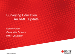 You Never Stop Learning - RMIT - Don Grant