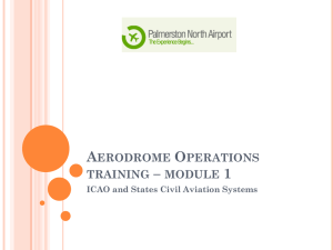 Aerodrome inspectors training * module 1