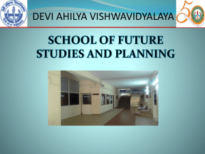 School of Future Studies & Planning - IQAC