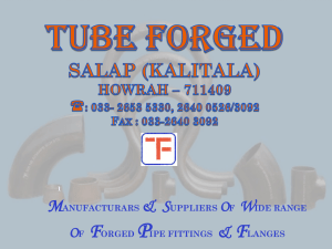 TUBE FORGED SALAP (KALITALA) HOWRAH