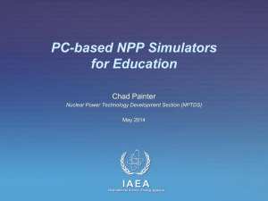 PC-based NPP Simulators for Education