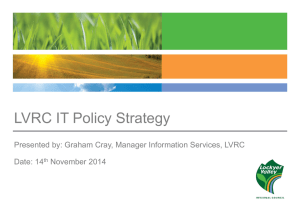 IT Policy Strategy and Implementation
