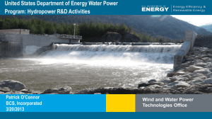Water Power Program