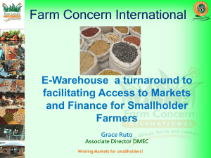 Farm Concern International - African Grain Trade Summit