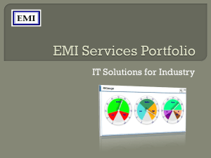 EMI Services Portfolio - Engineering and Marketing International SAL